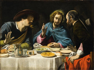 The Supper at Emmaus - Filippo Tarchiani — artwork view