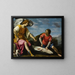 Tobie and the Angel - Filippo Tarchiani — framed artwork on a wall