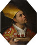 Saint Janvier tenant des fioles de son sang - Filippo Vitale — artwork view