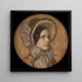 Girl Marie with a ruffled hat - Franz von Stuck — wall display of the artwork
