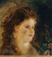 Girl with a Pearl Necklace in the Hair - Anton Romako — artwork view