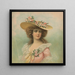 Summer Girl - Campbell Metzger Jacobson — framed artwork on a wall