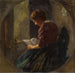 Girl Reading - Anton Laupheimer — artwork view