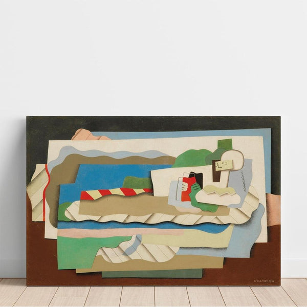 Reproduction of the painting Girl Lying Down - Georges Valmier