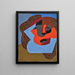 Composition - Fillia — framed artwork on a wall
