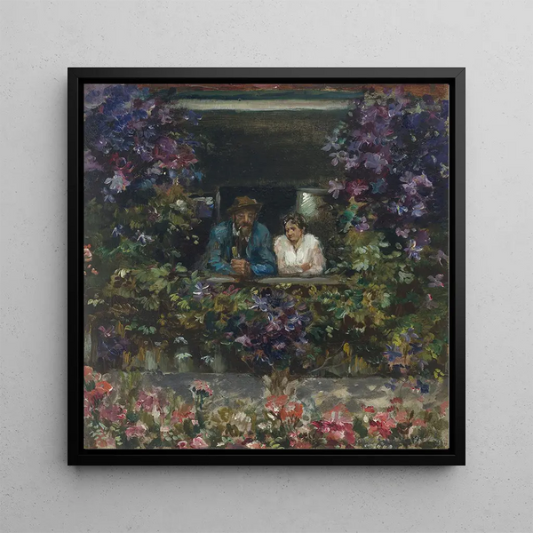 End of Day - Hiasl Maier-Erding — framed artwork on a wall