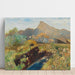 Reproduction of the painting of End of Summer on the Salzburg Moor near Untersberg - Marie Egner
