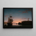 Lighthouse in Camden, Maine - Fitz Henry Lane — framed artwork on a wall
