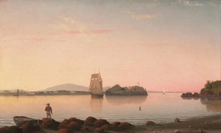 Owls Head Painting, Penobscot Bay, Maine - Fitz Henry Lane — artwork view
