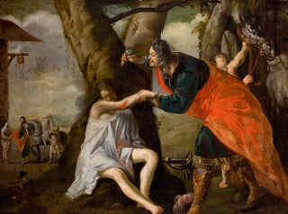 The Good Samaritan - Flemish School — artwork view