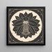 Flower Painting - Julie de Graag — framed artwork on a wall