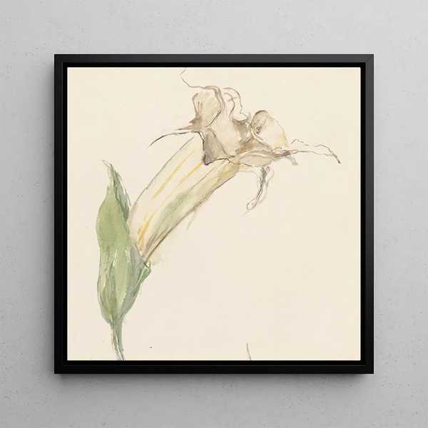 Flower Painting - Sientje Mesdag Van Houten — framed artwork on a wall
