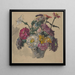 Flower Painting - Eugène Delacroix — framed artwork on a wall