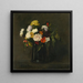 Flower Painting - Henri Fantin-Latour — framed artwork on a wall