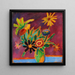 Colorful Flowers - Alexej von Jawlensky — framed artwork on a wall