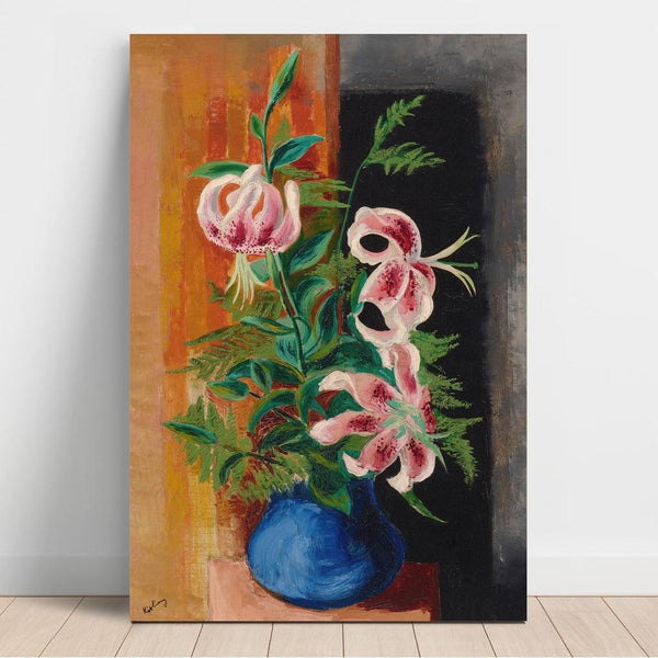 Reproduction of the painting Flower in a Vase Painting - Moïse Kisling