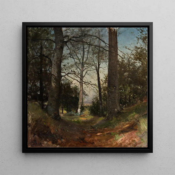 Spring Flowers Painting - Gustaf Rydberg — framed artwork on a wall
