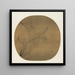 Plum Blossom under Moonlight - Yan Hui — framed artwork on a wall