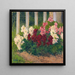 Flowers in front of a garden fence - Koloman Moser — wall display of the artwork