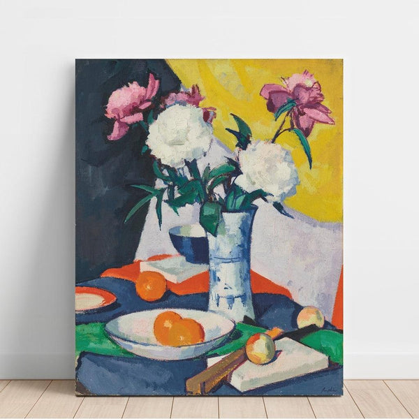 Reproduction of the painting Flower and Fruit Painting - Samuel John Peploe