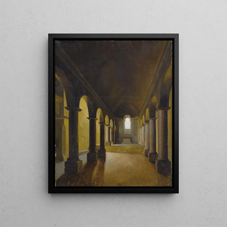 The Crypt of Saint - Irénée in Lyon - Fleury François Richard — framed artwork on a wall