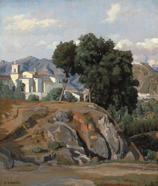 Vue de La Cava - Félix-Hippolyte Lanoë — artwork view