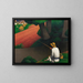 The Fisherman - Félix Bonnet — framed artwork on a wall