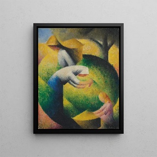 Vendanges - Félix Bonnet — framed artwork on a wall