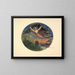 Allegory of the Night - Félix Bracquemond — framed artwork on a wall