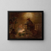 The Nativity - Félix Bracquemond — framed artwork on a wall