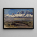 La pluie arrive sur la côte - Félix Bracquemond — framed artwork on a wall