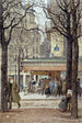 the street corner Gassendi and Avenue du Maine XIV Paris - Félix Brard — artwork view