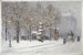 La rue Gassendi, l'avenue du Maine et la rue des Plantes sous la neige en février 1916 - Félix Brard — artwork view