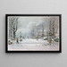 Square de la Mairie XIVe Paris - Félix Brard — framed artwork on a wall
