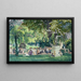 Square de la mairie XIV Paris (conflit de cas) - Félix Brard — framed artwork on a wall