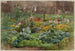 a flowering garden at Grand Montrouge - Félix Brard — artwork view