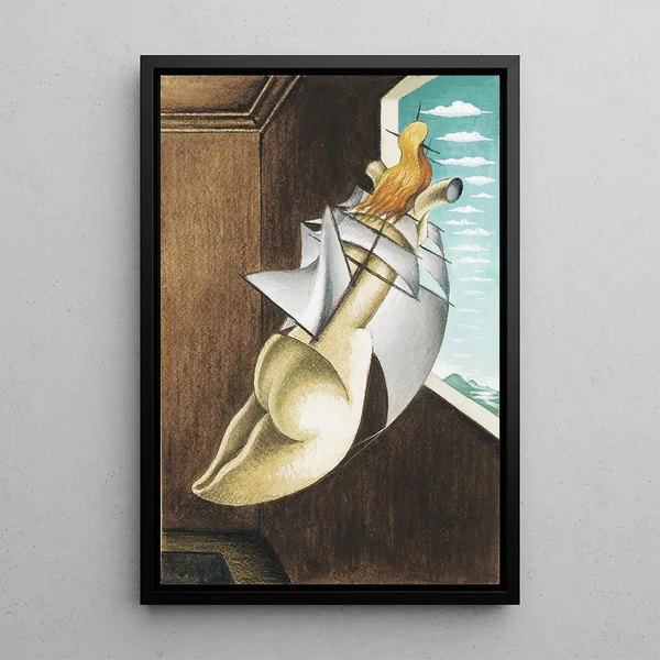 Évasion - Félix Del Marle — framed artwork on a wall