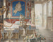 Architectural Fantasy Painting in the Style of Pompeii - Félix Duban — artwork view
