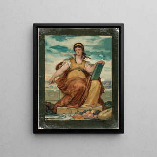 L'Octroi de Paris - Félix Jobbé-Duval — framed artwork on a wall
