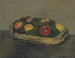 Basket with red and yellow apples - Félix Vallotton — artwork view