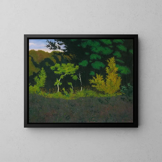 Lisière du bois - Félix Vallotton — framed artwork on a wall
