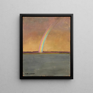 L'Arc-en-ciel - Félix Vallotton — framed artwork on a wall