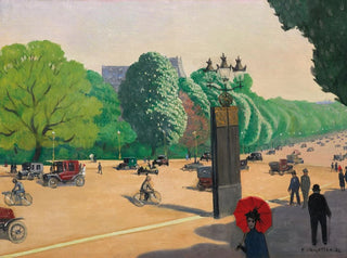 La Porte Dauphine - Félix Vallotton — artwork view