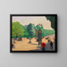 La Porte Dauphine - Félix Vallotton — framed artwork on a wall