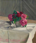 Roses in a Sugar Bowl White - Félix Vallotton — artwork view