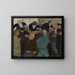 Le Bistro - Félix Vallotton — framed artwork on a wall