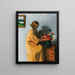 The Bouquet - Félix Vallotton — framed artwork on a wall