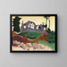 L'église de Souain - Félix Vallotton — framed artwork on a wall