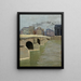 Le Pont Neuf 1902 - Félix Vallotton — framed artwork on a wall