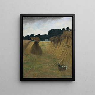 Les gerbes - Félix Vallotton — framed artwork on a wall